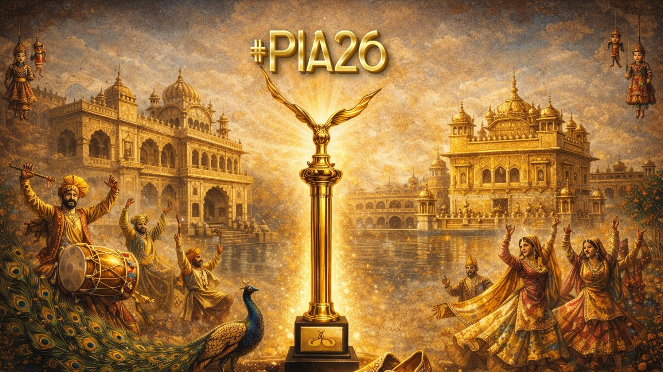 Green Traditional Happy Baisakhi YouTube Thumbnail